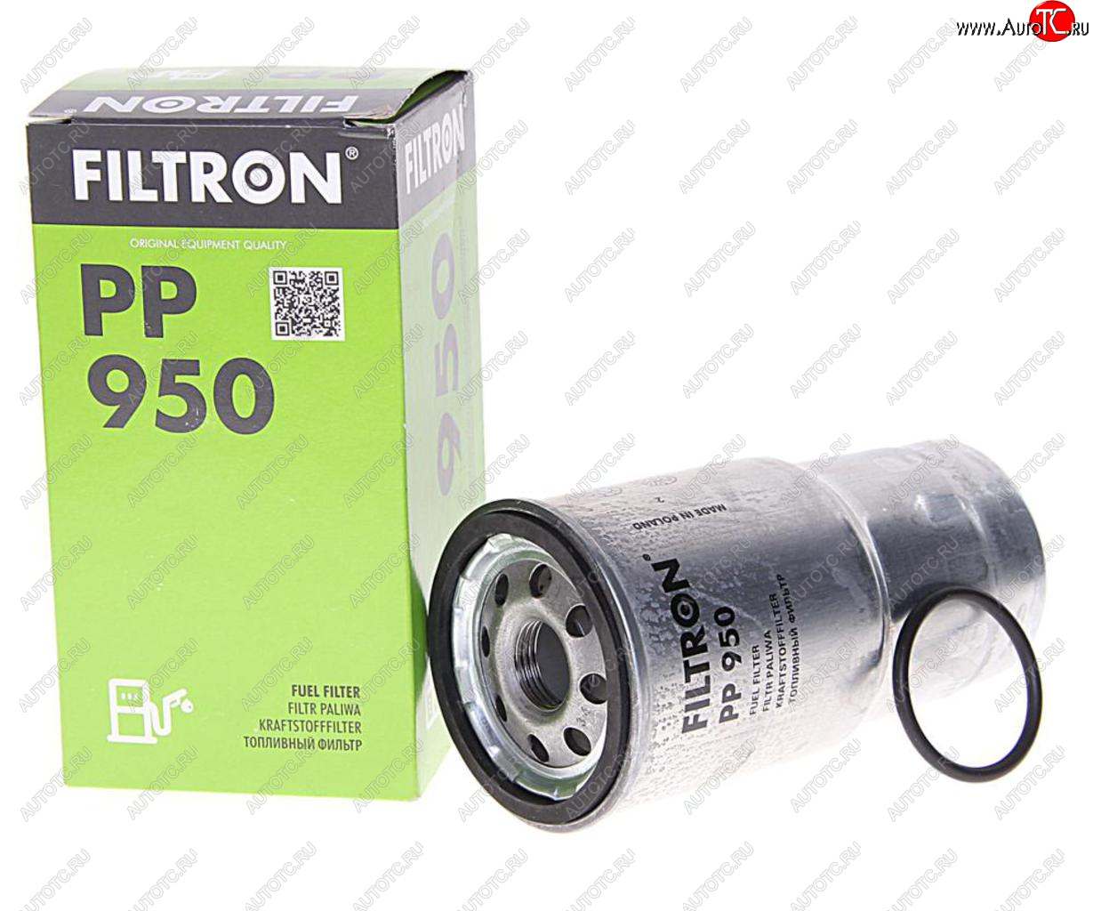 1 199 р. Фильтр топливный TOYOTA Rav 4 (01-) (2.02.2 D) MAZDA 323 (98-04) (2.0 TD) FILTRON FILTRON pp950  с доставкой в г. Вологда