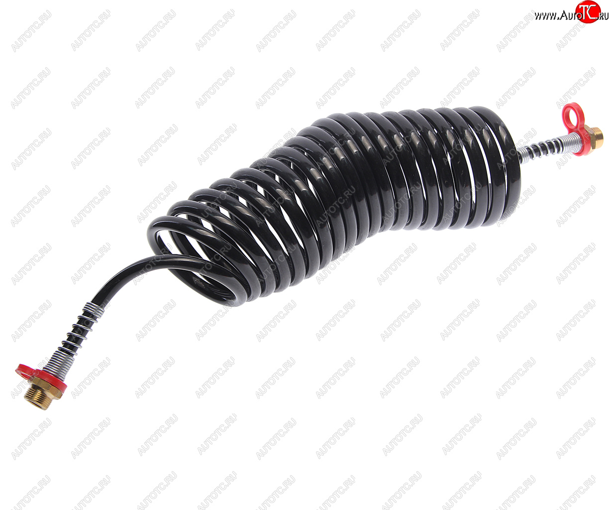 2 279 р. Шланг пневматический витой М22 L=4.0м (красный) PROVIA PROVIA pro7110580  с доставкой в г. Вологда
