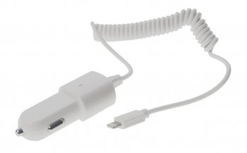 Устройство зарядное в прикуриватель 12V 1A встроенный кабель iPhone (5-) PARTNER PARTNER prt-028254