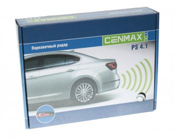 1 599 р. Датчик парковки d=20мм CENMAX CENMAX ps-4.1 white  с доставкой в г. Вологда. Увеличить фотографию 2