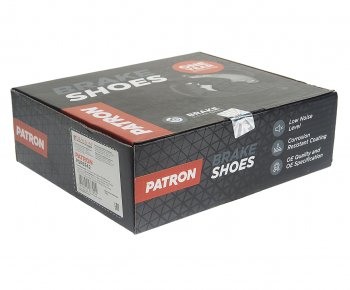 1 159 р. Колодки тормозные задние барабанные (4шт.) PATRON Ford Fiesta 5 хэтчбэк 5 дв. дорестайлинг (2001-2005)  с доставкой в г. Вологда. Увеличить фотографию 3
