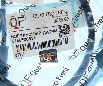 1 949 р. Датчик АБС KIA Rio (17-) колеса переднего левого QUATTRO FRENI QUATTRO FRENI qf60f00514  с доставкой в г. Вологда. Увеличить фотографию 2