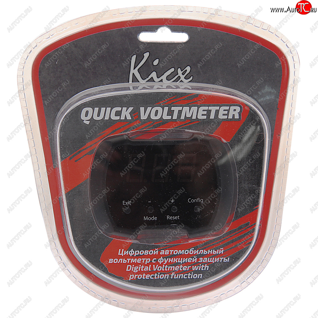 1 889 р. Вольтметр KICX KICX quick voltmeter  с доставкой в г. Вологда
