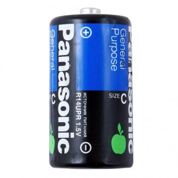 Батарейка C R14 1.5V блистер 2шт. (цена за 1шт.) Saline PANASONIC PANASONIC r14 sr-2