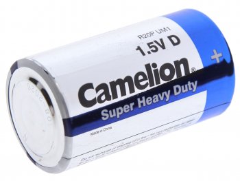 Батарейка D R20 1.5V блистер 2шт. (цена за 1шт.) Saline CAMELION CAMELION r20p-bp2b