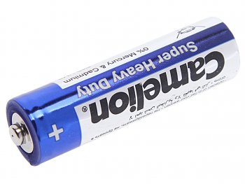 30 р. Батарейка AA R6 1.5V блистер 4шт. (цена за 1шт.) Saline CAMELION CAMELION r6p-bp4b  с доставкой в г. Вологда. Увеличить фотографию 2