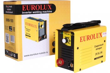 4 999 р. Аппарат сварочный 5.5кВт 10-190А d=2.0-5.0 220В инвертор Eurolux РЕСАНТА РЕСАНТА ресанта iwm-190  с доставкой в г. Вологда. Увеличить фотографию 13