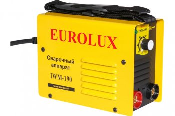 4 999 р. Аппарат сварочный 5.5кВт 10-190А d=2.0-5.0 220В инвертор Eurolux РЕСАНТА РЕСАНТА ресанта iwm-190  с доставкой в г. Вологда. Увеличить фотографию 5