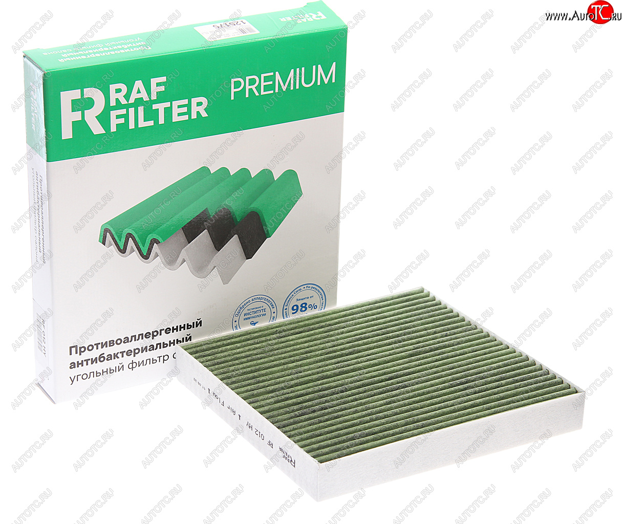 1 299 р. Фильтр воздушный салона KIA K5 угольный антиаллергенный RAF FILTER RAF FILTER rf012hy  с доставкой в г. Вологда