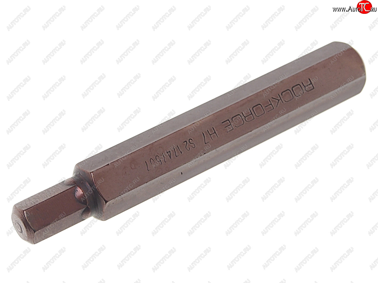 121 р. Бита HEX H7х75мм 10мм ROCKFORCE ROCKFORCE rf-1747507pr  с доставкой в г. Вологда
