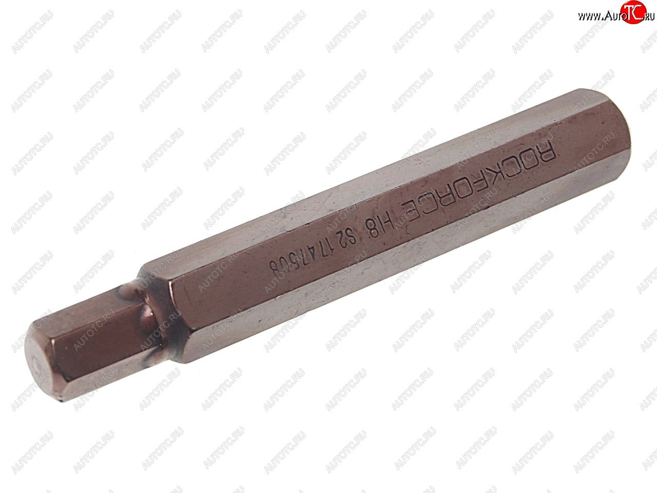 109 р. Бита HEX H8х75мм 10мм ROCKFORCE ROCKFORCE rf-1747508pr  с доставкой в г. Вологда