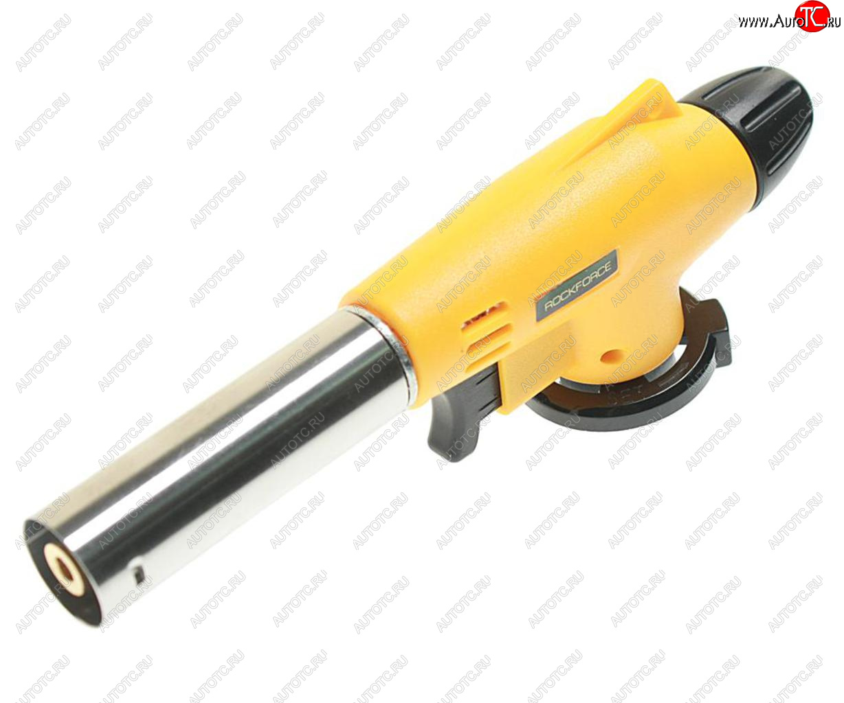 529 р. Горелка газовая под цанговый баллон с пьезоподжигом ROCKFORCE ROCKFORCE rf-175gb  с доставкой в г. Вологда