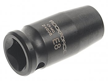 172 р. Головка торцевая 14 TORX E8 ударная ROCKFORCE ROCKFORCE rf-24608  с доставкой в г. Вологда. Увеличить фотографию 2