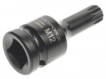 399 р. Бита-головка 12 SPLINE M12 ударная ROCKFORCE ROCKFORCE rf-24806012  с доставкой в г. Вологда. Увеличить фотографию 2