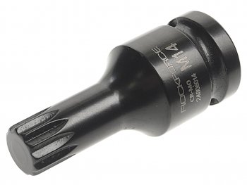 Бита-головка 12 SPLINE M14 ударная ROCKFORCE ROCKFORCE rf-24806014