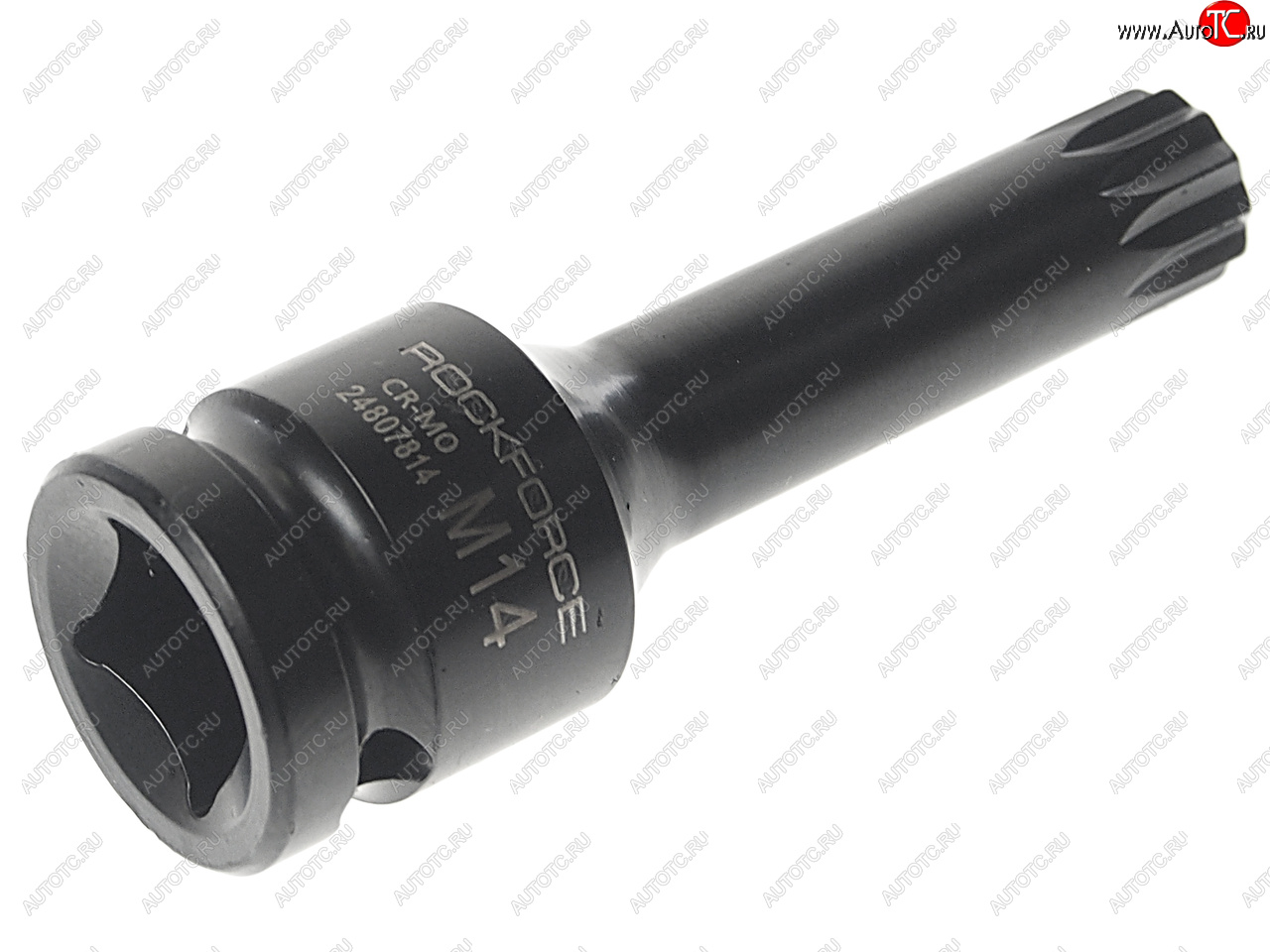 489 р. Бита-головка 12 SPLINE M14 ударная ROCKFORCE ROCKFORCE rf-24807814  с доставкой в г. Вологда