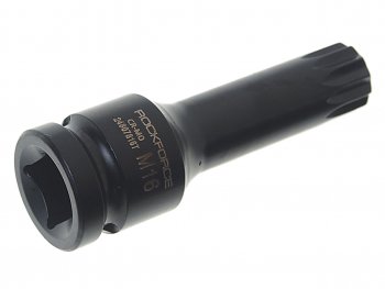 399 р. Бита-головка 1/2 SPLINE M16 с отверстием ударная глубокая ROCKFORCE ROCKFORCE rf-24807816t ROCKFORCE rf-24807816t  с доставкой в г. Вологда. Увеличить фотографию 2