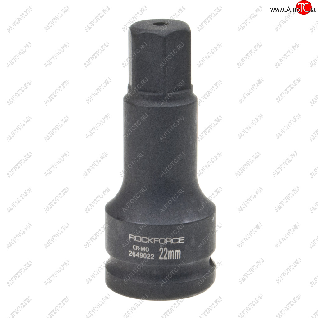 869 р. Головка торцевая 34 22мм ударная удлиненная L=100мм ROCKFORCE ROCKFORCE rf-2649022  с доставкой в г. Вологда