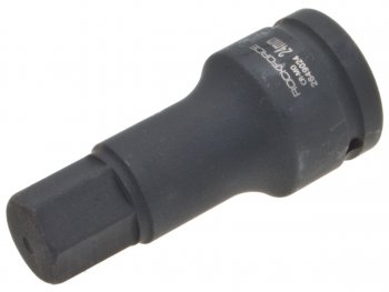 969 р. Головка торцевая 34 24мм ударная удлиненная L=100мм ROCKFORCE ROCKFORCE rf-2649024  с доставкой в г. Вологда. Увеличить фотографию 2