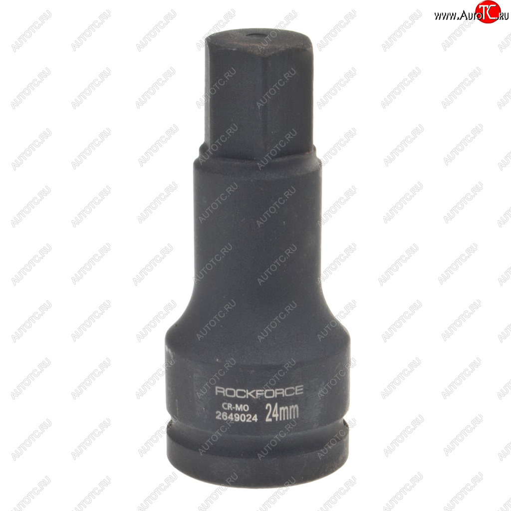 969 р. Головка торцевая 34 24мм ударная удлиненная L=100мм ROCKFORCE ROCKFORCE rf-2649024  с доставкой в г. Вологда