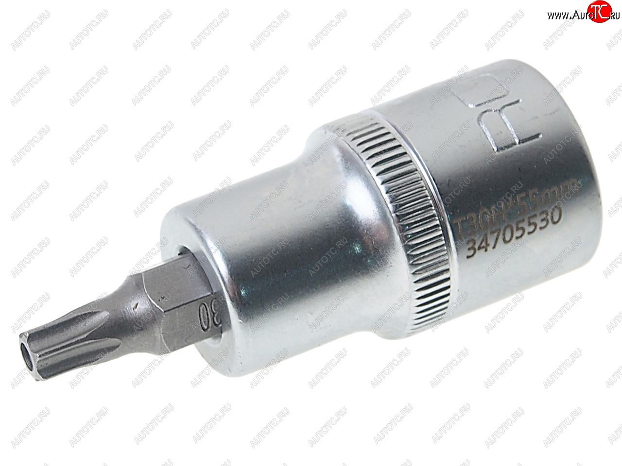 181 р. Бита-головка 12 TORX T30х55мм с отверстием ROCKFORCE ROCKFORCE rf-34705530  с доставкой в г. Вологда
