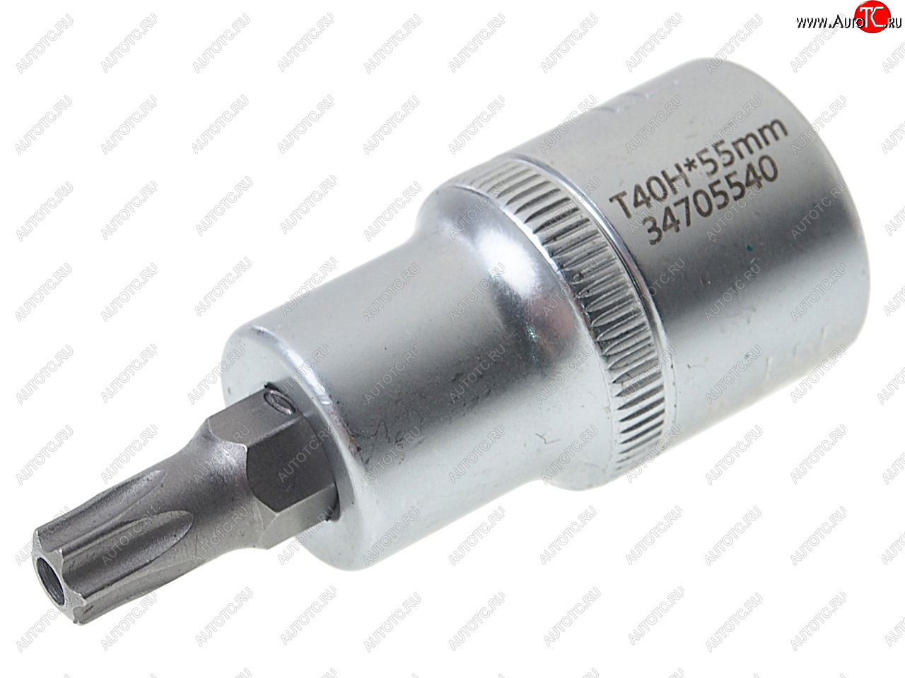 181 р. Бита-головка 12 TORX T40х55мм с отверстием ROCKFORCE ROCKFORCE rf-34705540  с доставкой в г. Вологда