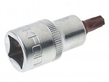166 р. Бита-головка 1/2 TORX T40х55мм с отверстием Premium ROCKFORCE ROCKFORCE rf-34705540pr ROCKFORCE rf-34705540pr  с доставкой в г. Вологда. Увеличить фотографию 2