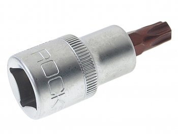 166 р. Бита-головка 1/2 TORX T45х55мм с отверстием Premium ROCKFORCE ROCKFORCE rf-34705545pr ROCKFORCE rf-34705545pr  с доставкой в г. Вологда. Увеличить фотографию 2