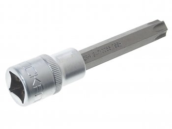 227 р. Бита-головка 12 TORX T55х100мм с отверстием ROCKFORCE ROCKFORCE rf-34710055  с доставкой в г. Вологда. Увеличить фотографию 2