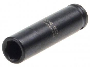 139 р. Головка торцевая 14 8мм ударная удлиненная L=45мм ROCKFORCE ROCKFORCE rf-4255008  с доставкой в г. Вологда. Увеличить фотографию 2