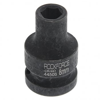 Головка торцевая 12 08мм ударная L=40мм ROCKFORCE ROCKFORCE rf-44508