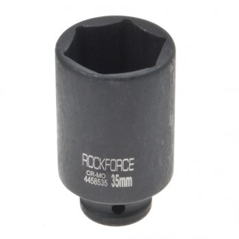 Головка торцевая 12 35мм ударная удлиненная L=80мм ROCKFORCE ROCKFORCE rf-4458535