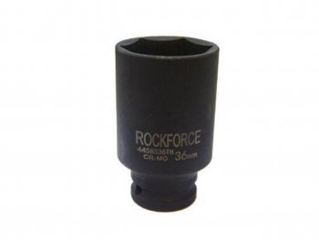 Головка торцевая 12 36мм ударная высокая тонкостенная ROCKFORCE ROCKFORCE rf-4458536th