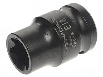 Головка торцевая 12 TORX E18 ударная ROCKFORCE ROCKFORCE rf-44618
