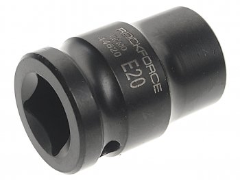216 р. Головка торцевая 12 TORX E20 ударная ROCKFORCE ROCKFORCE rf-44620  с доставкой в г. Вологда. Увеличить фотографию 2