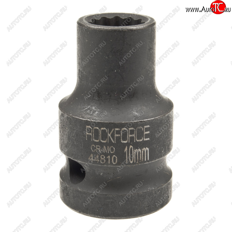 171 р. Головка торцевая 12 10мм 12-ти гранная ударная L=39мм ROCKFORCE ROCKFORCE rf-44810  с доставкой в г. Вологда