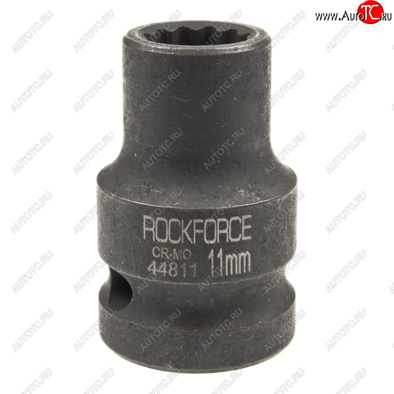 142 р. Головка торцевая 12 11мм 12-ти гранная ударная L=39мм ROCKFORCE ROCKFORCE rf-44811  с доставкой в г. Вологда
