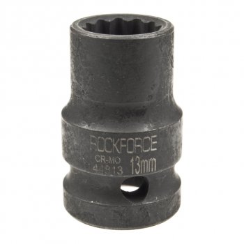 Головка торцевая 12 13мм 12-ти гранная ударная L=39мм ROCKFORCE ROCKFORCE rf-44813