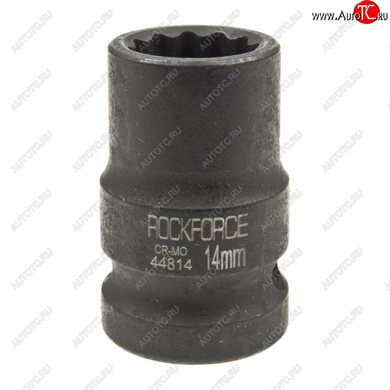 158 р. Головка торцевая 12 14мм 12-ти гранная ударная L=39мм ROCKFORCE ROCKFORCE rf-44814  с доставкой в г. Вологда