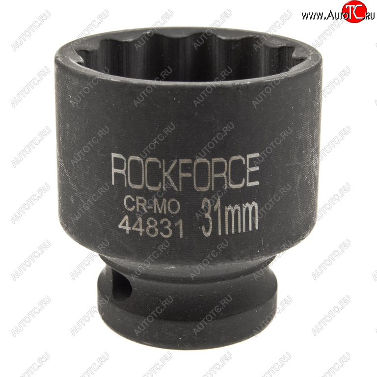 359 р. Головка торцевая 1/2 31мм 12-ти гранная ударная L=44мм ROCKFORCE ROCKFORCE rf-44831 ROCKFORCE rf-44831  с доставкой в г. Вологда
