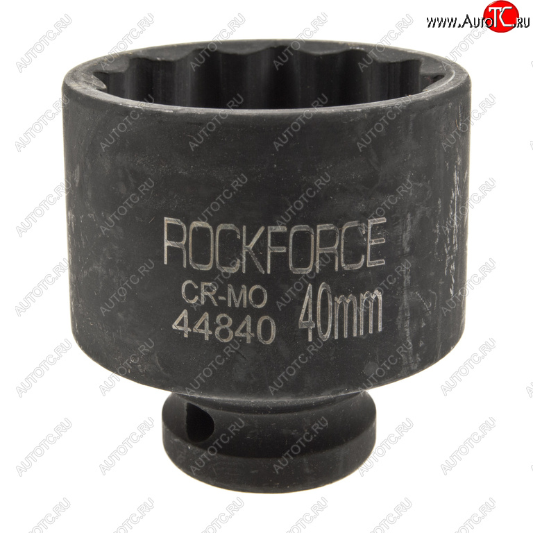 799 р. Головка торцевая 12 40мм 12-ти гранная ударная L=54мм ROCKFORCE ROCKFORCE rf-44840  с доставкой в г. Вологда