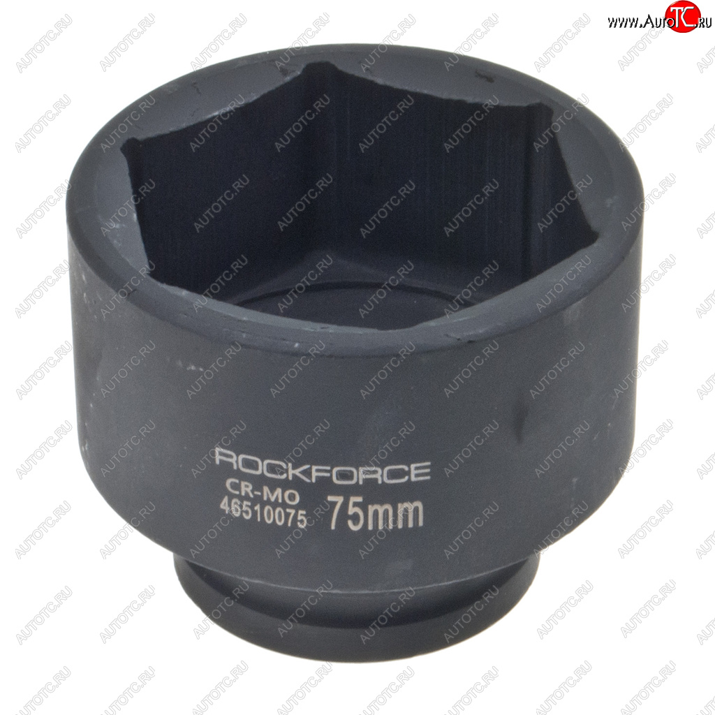 2 299 р. Головка торцевая 34 75мм ударная удлиненная L=90мм ROCKFORCE ROCKFORCE rf-46510075  с доставкой в г. Вологда