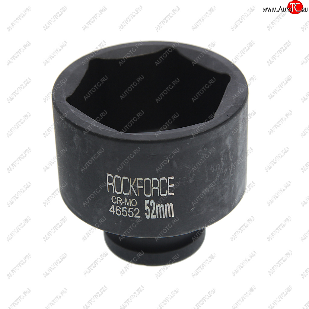 999 р. Головка торцевая 34 52мм ударная L=70мм ROCKFORCE ROCKFORCE rf-46552  с доставкой в г. Вологда