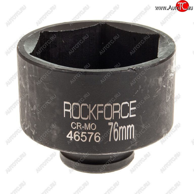 2 199 р. Головка торцевая 34 76мм ударная L=80мм ROCKFORCE ROCKFORCE rf-46576  с доставкой в г. Вологда