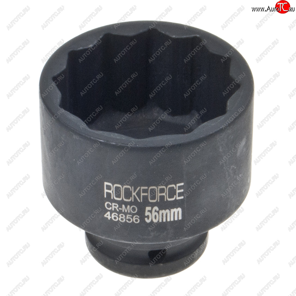 1 349 р. Головка торцевая 34 56мм 12-ти гранная ударная глубокая ROCKFORCE ROCKFORCE rf-46856  с доставкой в г. Вологда