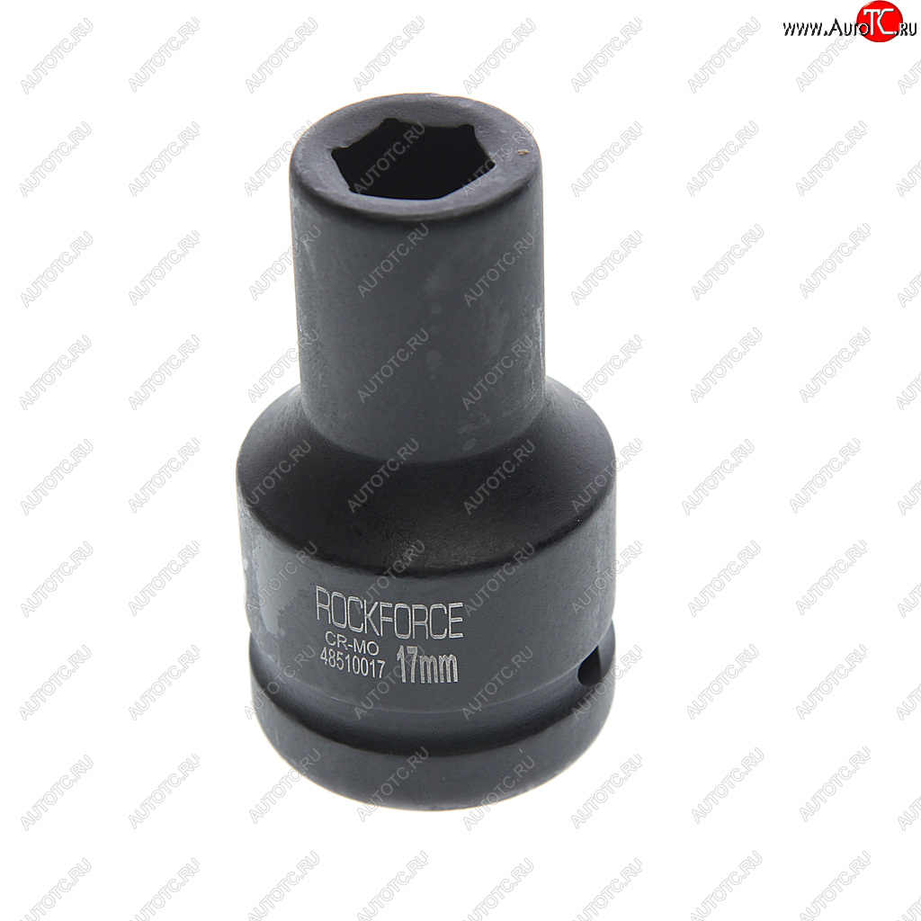 879 р. Головка торцевая 1 17мм ударная удлиненная L=90мм ROCKFORCE ROCKFORCE rf-48510017 ROCKFORCE rf-48510017  с доставкой в г. Вологда