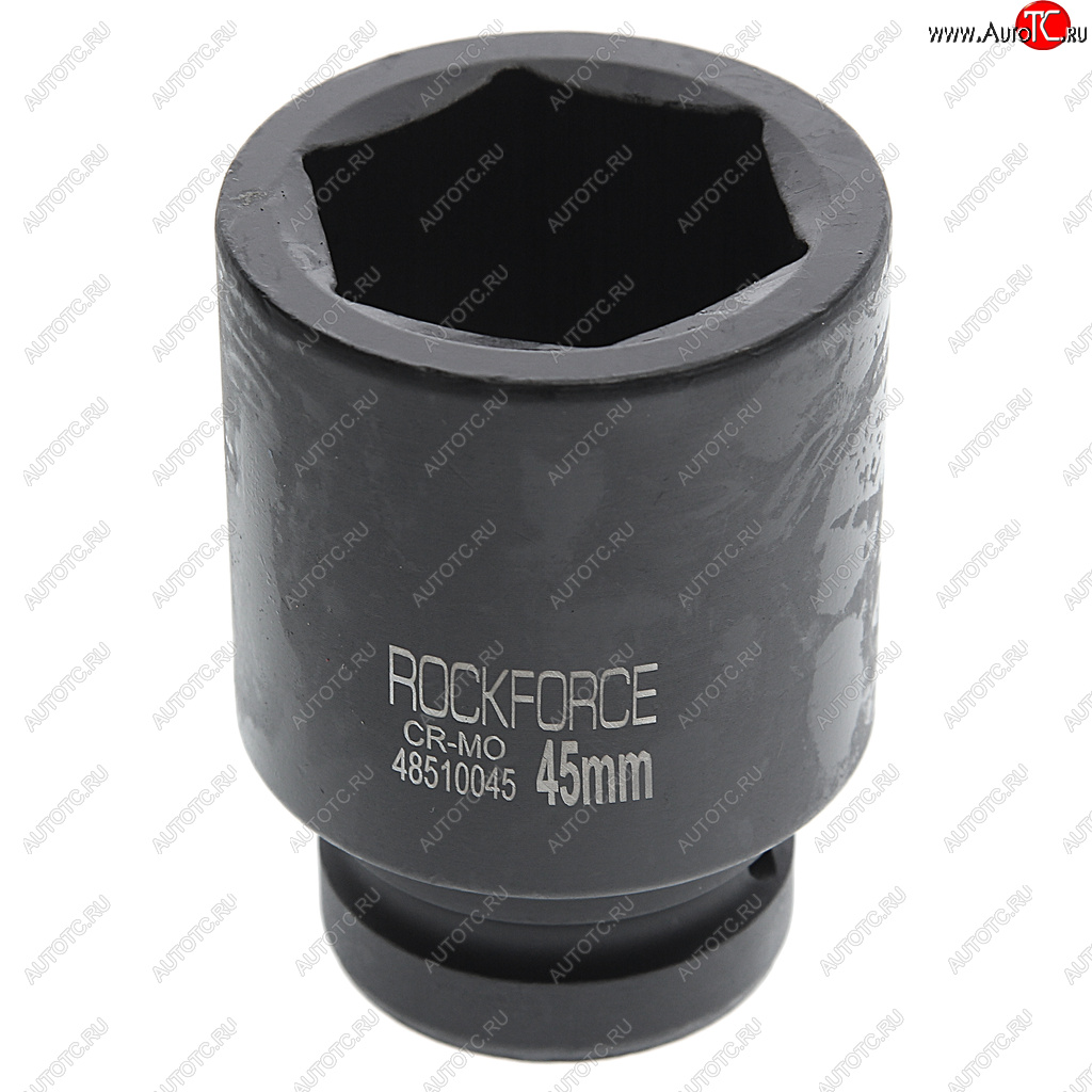 1 179 р. Головка торцевая 1 45мм ударная удлиненная L=90мм ROCKFORCE ROCKFORCE rf-48510045  с доставкой в г. Вологда
