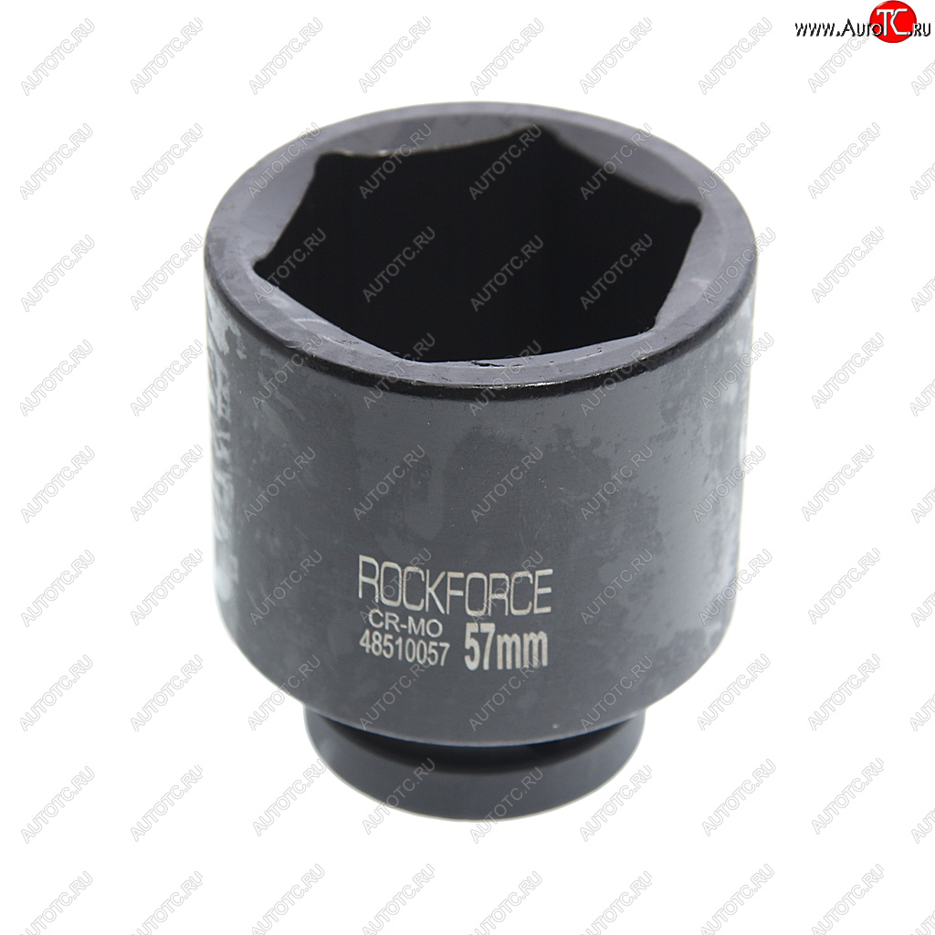1 879 р. Головка торцевая 1 57мм ударная удлиненная L=90мм ROCKFORCE ROCKFORCE rf-48510057  с доставкой в г. Вологда