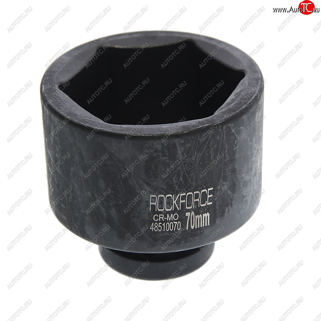 2 589 р. Головка торцевая 1 70мм ударная удлиненная L=90мм ROCKFORCE ROCKFORCE rf-48510070  с доставкой в г. Вологда