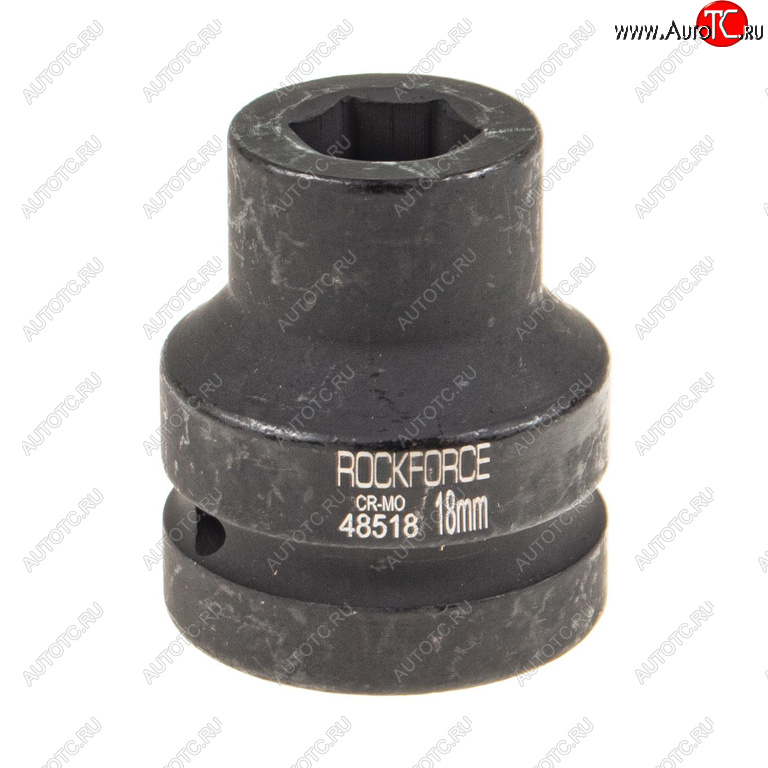 629 р. Головка торцевая 1 18мм ударная L=58мм ROCKFORCE ROCKFORCE rf-48518 ROCKFORCE rf-48518  с доставкой в г. Вологда